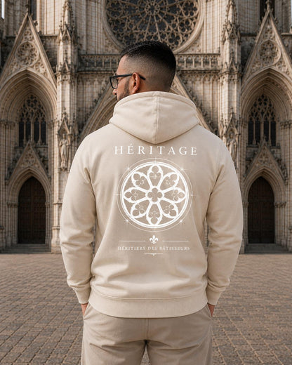 Sweat à capuche HÉRITAGE – Héritiers des Bâtisseurs