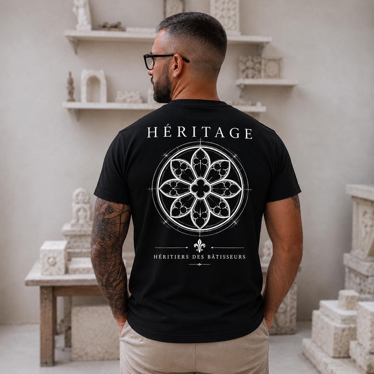 T-shirt HÉRITAGE – Héritiers des Bâtisseurs