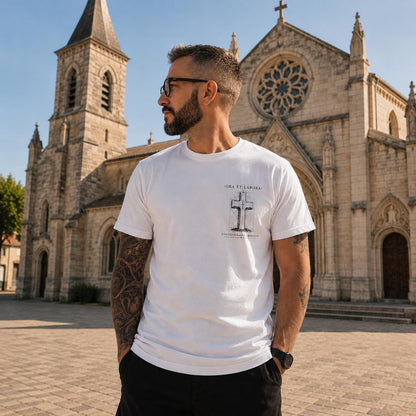 T-shirt ORA ET LABORA – Édition Solidaire Fontgombault
