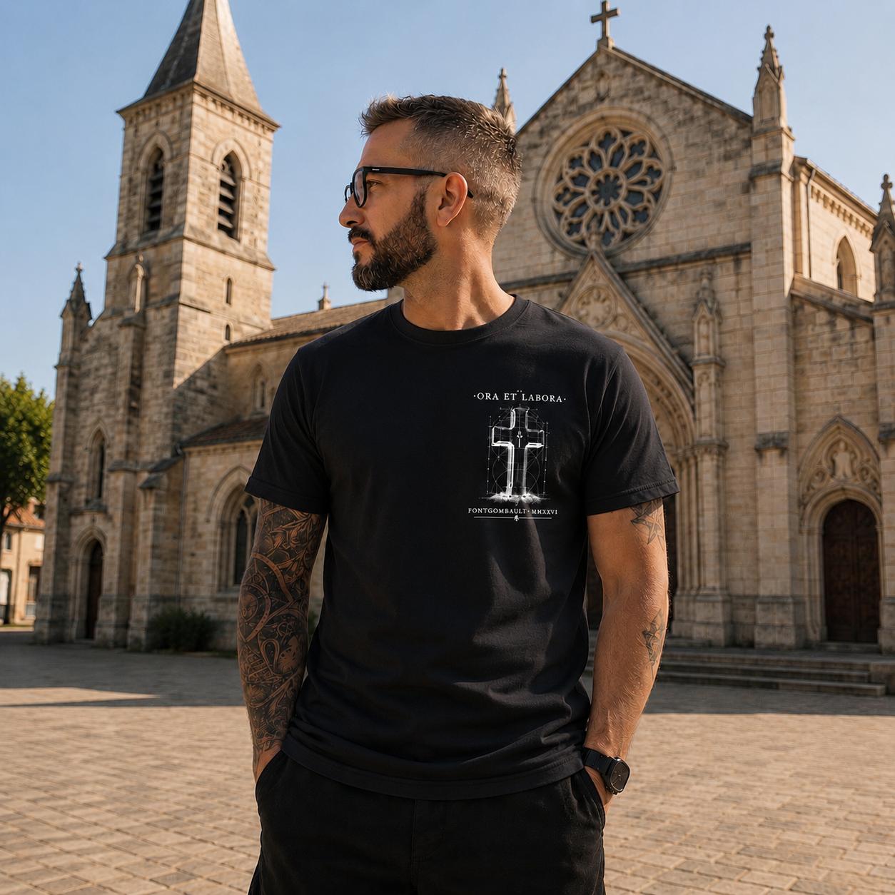 T-shirt ORA ET LABORA – Édition Solidaire Fontgombault