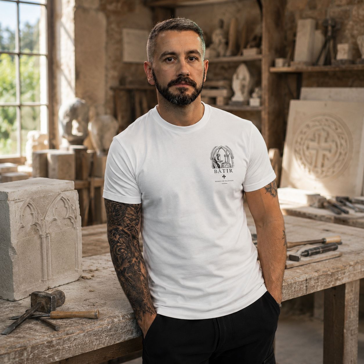 T-shirt BÂTIR – Un monde plus beau