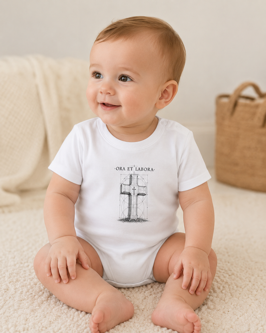 Body bébé manches courtes - Ora et Labora