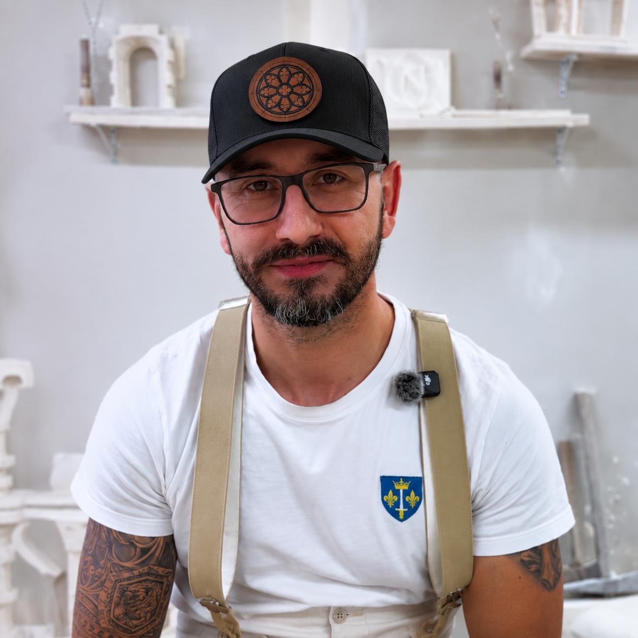 Casquette Trucker HÉRITAGE – Rosace des Bâtisseurs